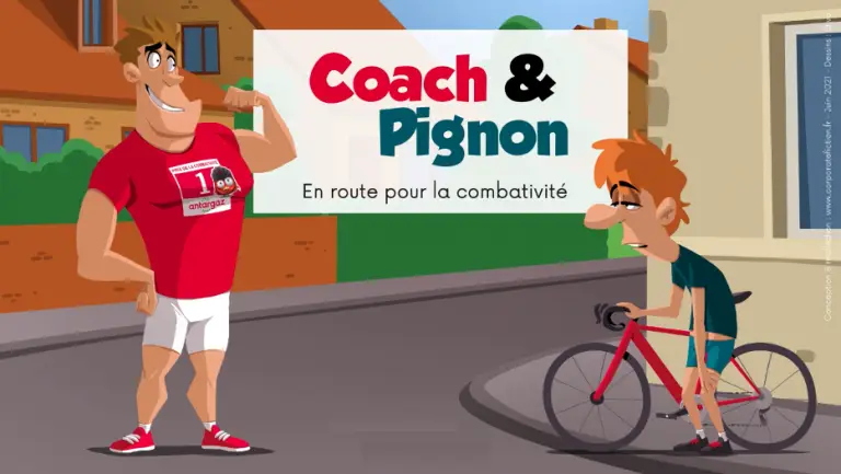 Coach et PIgnon Antagaz sponsoring sportif