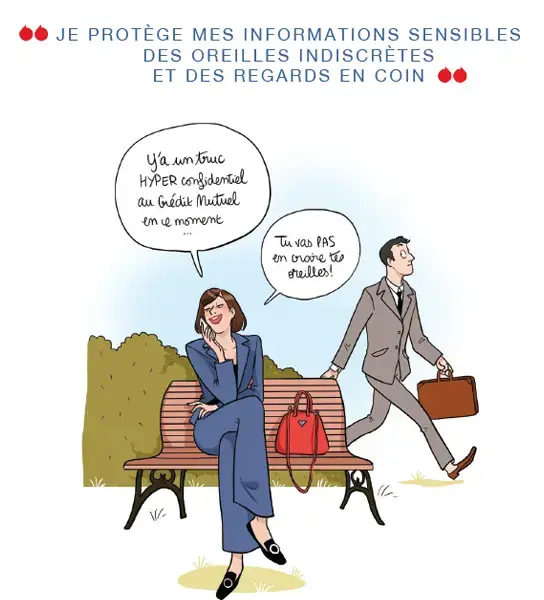 diglee illustration calendrier Crédit Mutuel