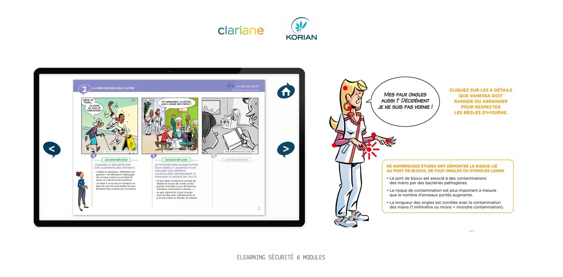 Clariane - e-learning Sécurité du patient