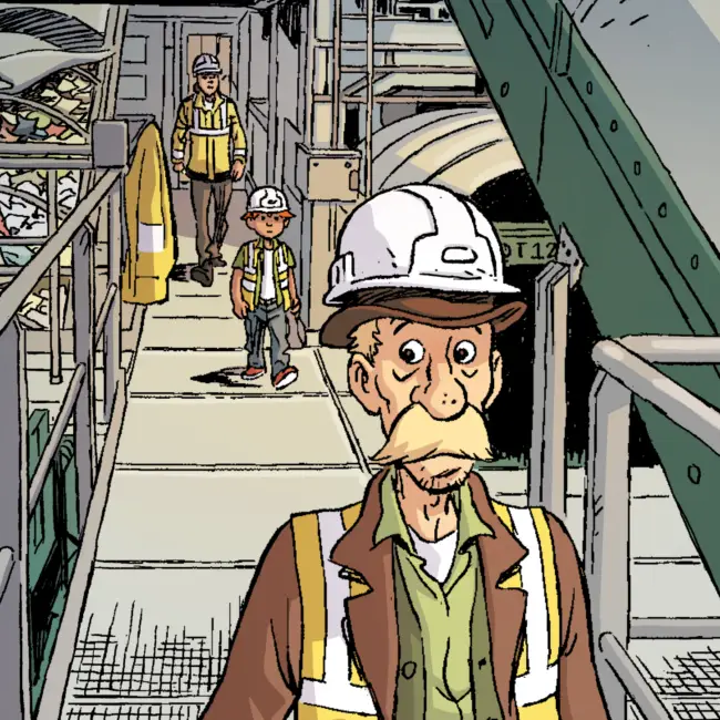 Communication visite d'entreprise -vignette visite - Corporate Fiction