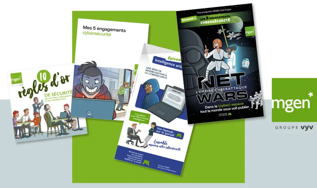 MGEN - Campagne de communication Cybersécurité - Corporate Fiction